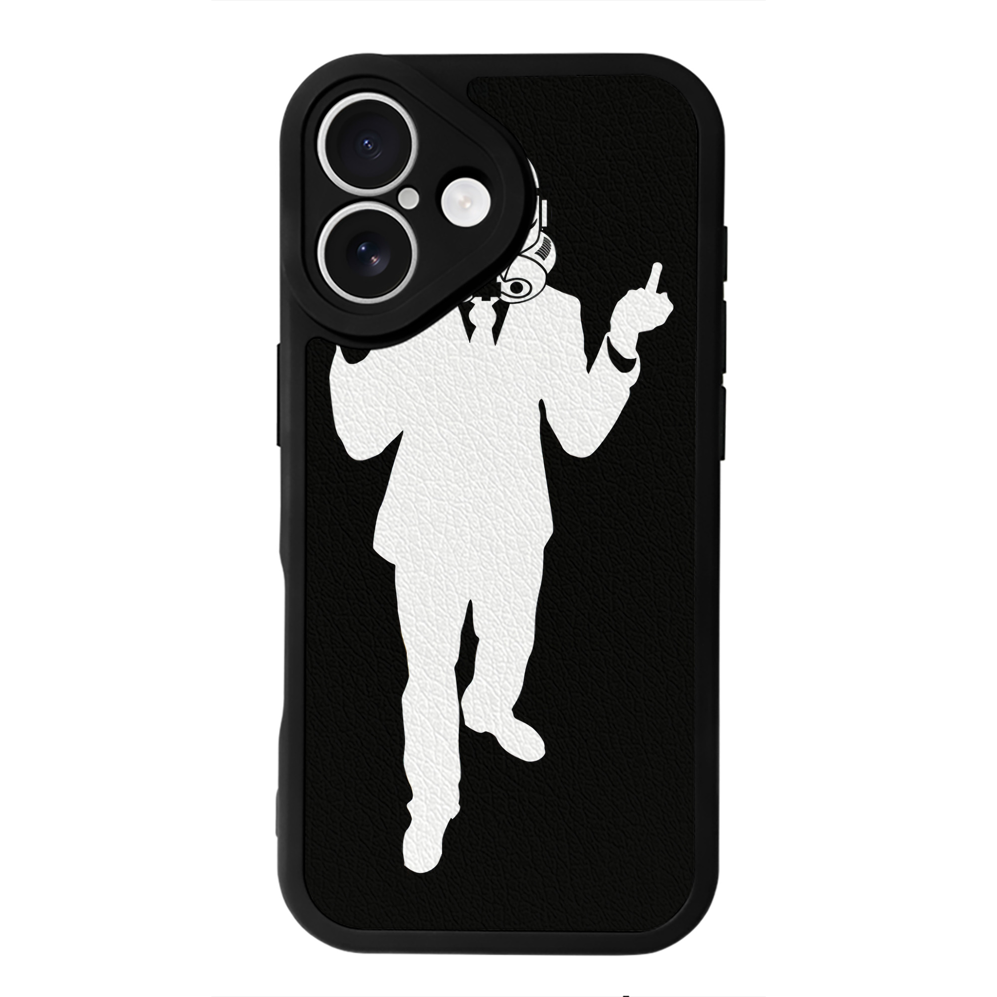 （画像用） スター・ウォーズ Star Wars 【iPhone 16シリーズ対応】シリコンスマホケース（レザー調） 材質：シリコン